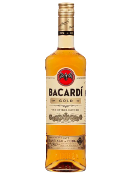 BACARDI RUM - 750ML GOLD           