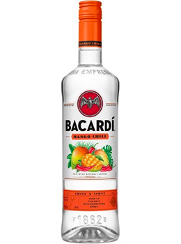 BACARDI RUM - 750ML MANGO CHILE    