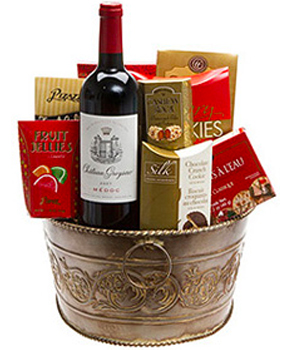 CHATEAU WINE GIFT BASKET           