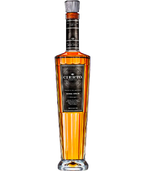 CIERTO TEQUILA - 750ML EXTRA ANEJO                                                                                              
