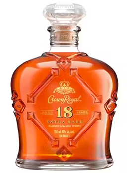 CROWN ROYAL CANADIAN WHISKY -750ML 18 YEAR OLD                                                                                  