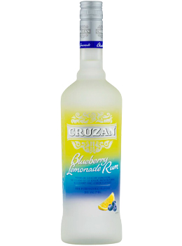 CRUZAN RUM - 750ML BLUEBERRY LEMON 