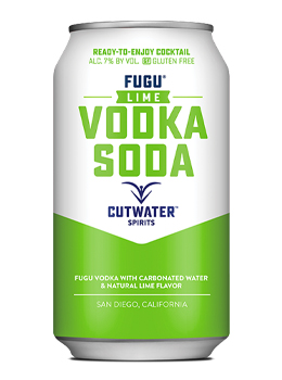 CUTWATER LIME VODKA SODA - 355ML 4 