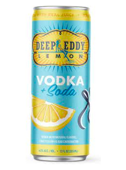 DEEP EDDY LEMON CANNED SELTZER - 35