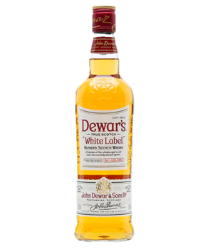 DEWARS WHITE LABEL SCOTCH - 750ML  