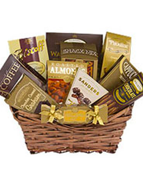 EDIBLE ELEGANCE GIFT BASKET        