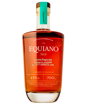 EQUIANO DARK RUM - 750ML CUSTOM ENG