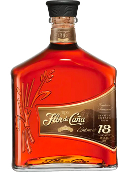 FLOR DE CANA 18 YEAR OLD RUM - 750M