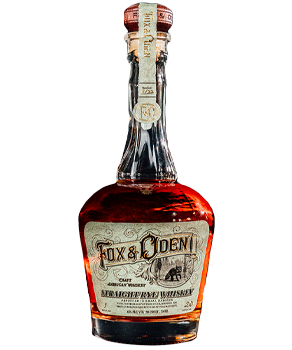 FOX AND ODEN STRAIGHT RYE WHISKEY -