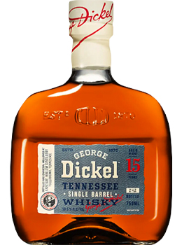 GEORGE DICKEL 15 YEAR OLD WHISKEY -