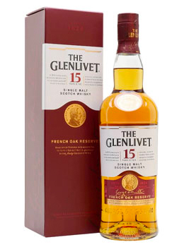 GLENLIVET SCOTCH SINGLE MALT - 750M