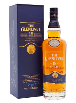 GLENLIVET SCOTCH SINGLE MALT - 750M