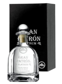 GRAN PATRON PLATINUM TEQUILA - 750ML                                                                                            