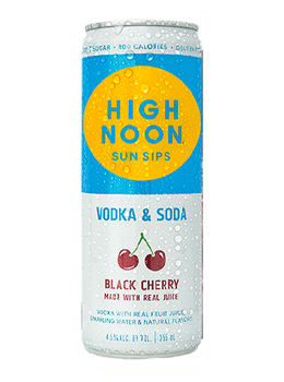 HIGH NOON HARD SELTZER BLACK CHERRY