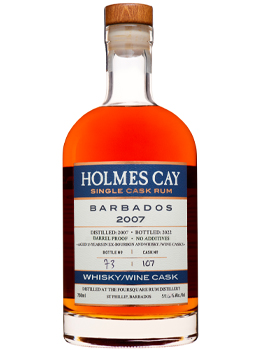 HOLMES CAY 15 YEAR OLD BARBADOS FOU