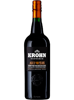 KROHN 10 YEAR OLD TAWNY PORT - 750M