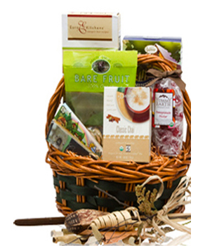 NATURALLY ORGANIC GIFT BASKET      