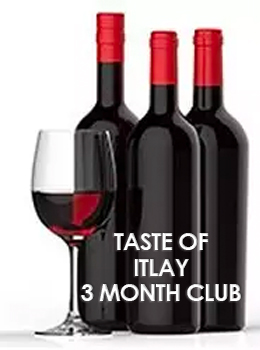 TASTE OF ITALY WINE CLUB - 3 MONTH 