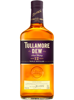 TULLAMORE DEW IRISH WHISKEY 12 YEAR