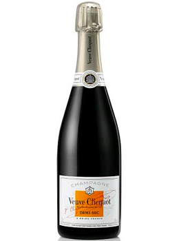 VEUVE CLICQUOT CHAMPAGNE DEMI-SEC -