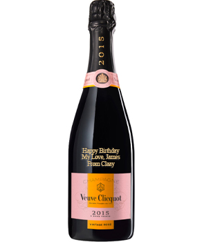 VEUVE CLIQUOT ROSE CHAMPAGNE VINTAG