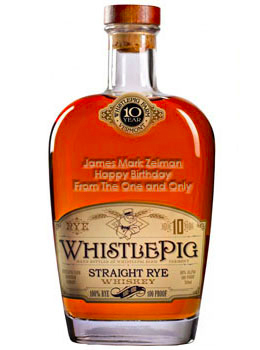 WHISTLEPIG STRAIGHT RYE WHISKEY 10 