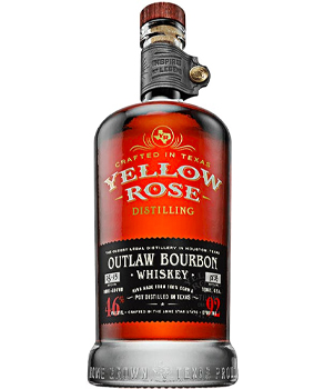 YELLOW ROSE OUTLAW BOURBON WHISKEY 