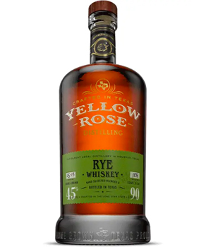 YELLOW ROSE STRAIGHT RYE WHISKEY - 